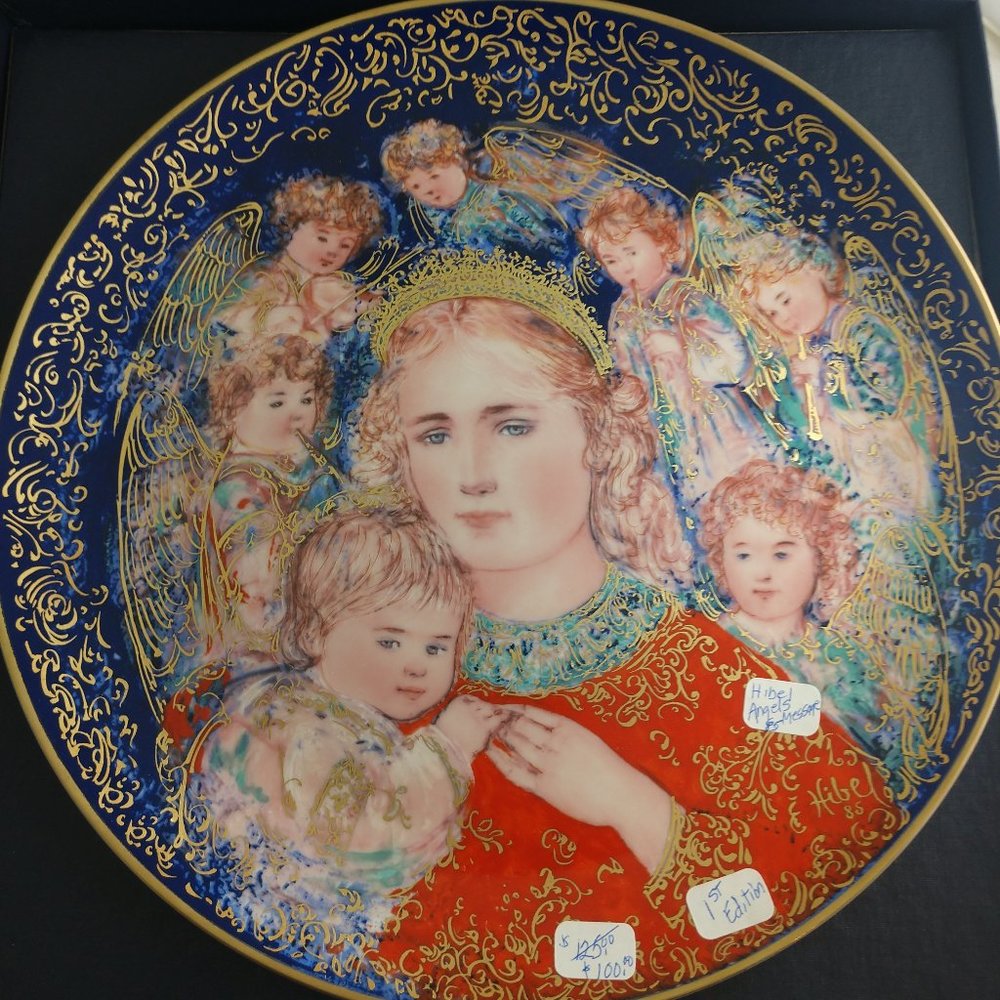 Hibel 1985 Christmas Plate